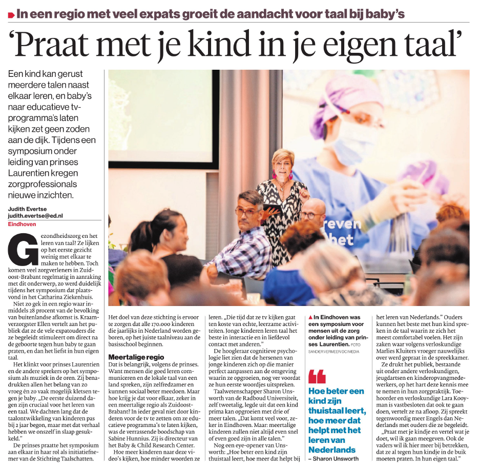 Nieuwsartikel Prinses Leontien